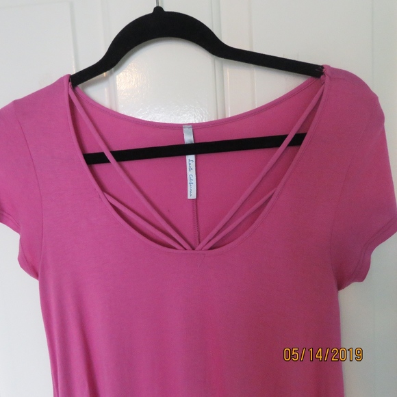 Pink Flowy Dress - Picture 2 of 3